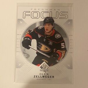Freshman Focus Hockey Card - Ducks
